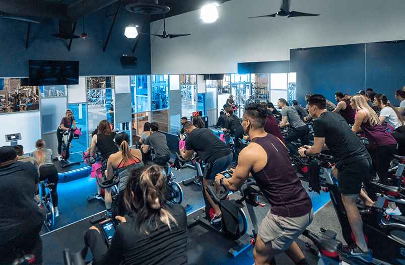 Indoor Cycling class